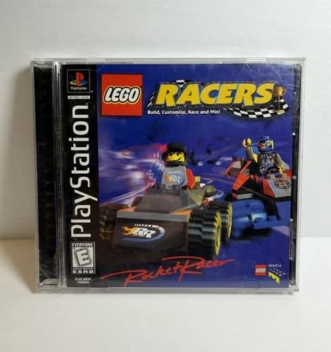 LEGO Racers (Sony PlayStation 1, PS1, 1999) Complete w/ Manual - Tested