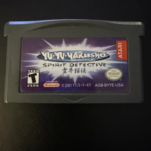 yu yu hakusho spirit detective gba