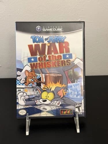 Tom and Jerry in War of the Whiskers (Nintendo GameCube, 2003) • CIB • Tested