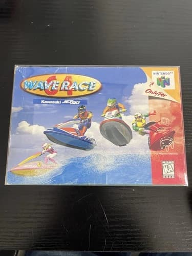Wave Race 64 N64 Nintendo 64, 1996 CIB Complete w Manual - Tested