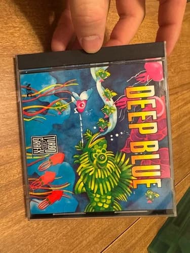 Deep Blue (TurboGrafx-16) NEC Turbo Grafx CIB complete sea ocean video game RARE
