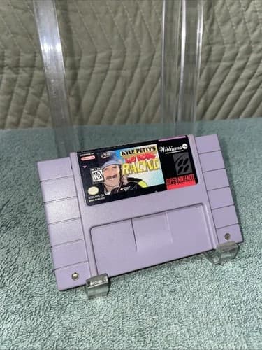 Kyle Petty's No Fear Racing (Super Nintendo SNES) Authentic & Tested