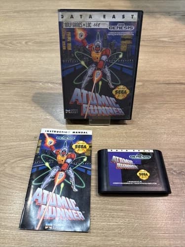 Atomic Runner Complet Sega Megadrive Genesis