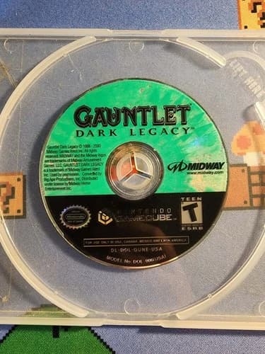 Gauntlet: Dark Legacy Nintendo GameCube Disc Only TESTED!