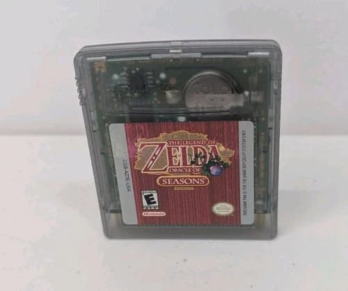 Legend of Zelda Oracle of Seasons Nintendo Game Boy Color Authentic Cart *Read