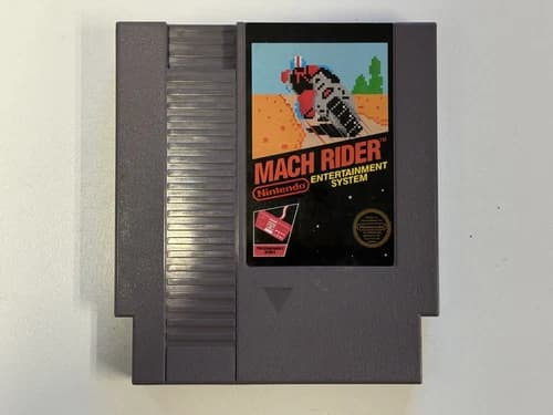 Mach Rider Nintendo Entertainment System Cartridge Only NES Excellent Condition