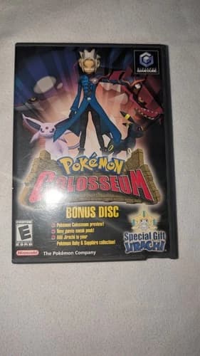 Pokemon Colosseum Bonus Disc Nintendo GameCube, Complete Tested And Working