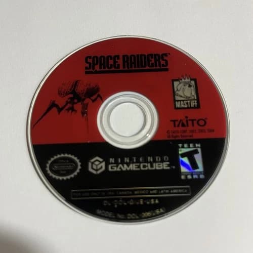Space Raiders (Nintendo GameCube, 2004) Disc Only Tested