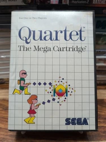 Quartet (Sega Master system, 1987) CIB Complete Tested