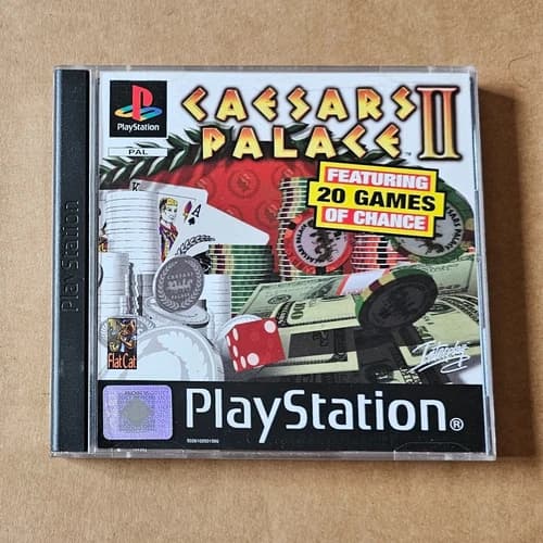 Caesars Palace II (Sony PlayStation 1, 1998) PS1 Tested CIB