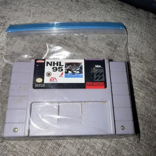 NHL 95 - Super Nintendo, SNES - Game Cartridge Only