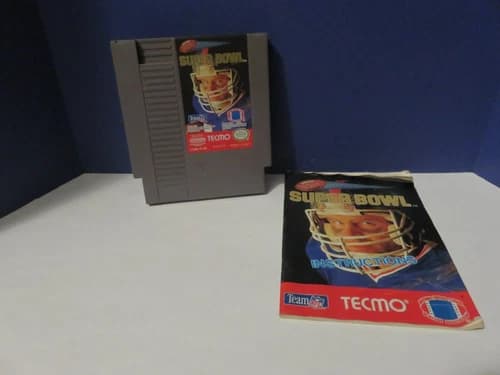 Nintendo NES Original Tecmo Vintage