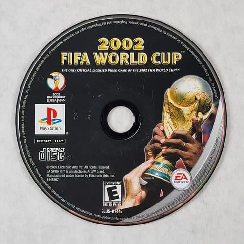 FIFA World Cup 2002 - Loose Sony PS1 Playstation 1 Disc