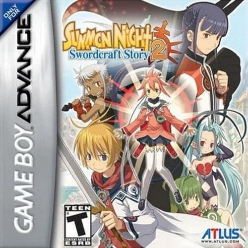 Summon Night 2: Swordcraft Story GBA Video Game Gameboy Advance 2004