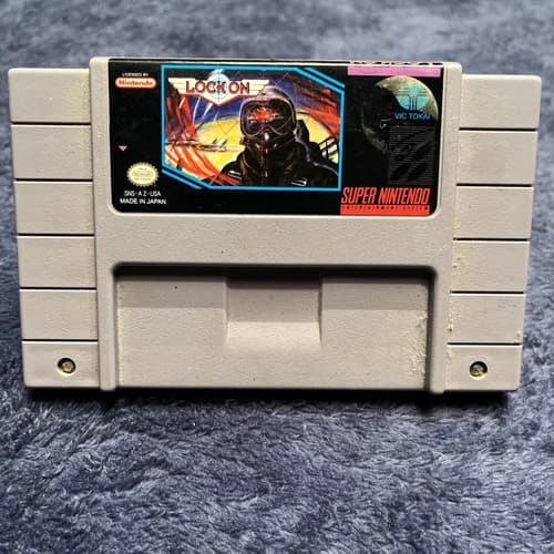Lock On (Super Nintendo Entertainment System, 1993) Authentic SNES Cart Only