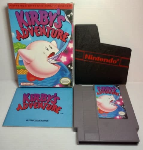 Kirby's Adventure (Nintendo NES) Complete in Box CIB