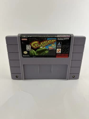 Frogger (Super Nintendo Entertainment System SNES 1998) - Tested, Cartridge Only