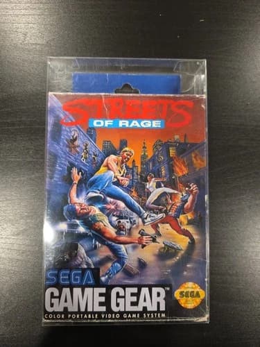 Streets of Rage (Sega Game Gear, 1992) Complete CIB