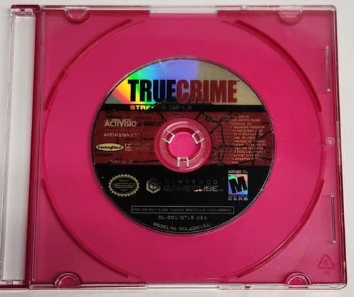 True Crime: Streets of L.A. (Nintendo GameCube, 2003) Disc Only, Tested