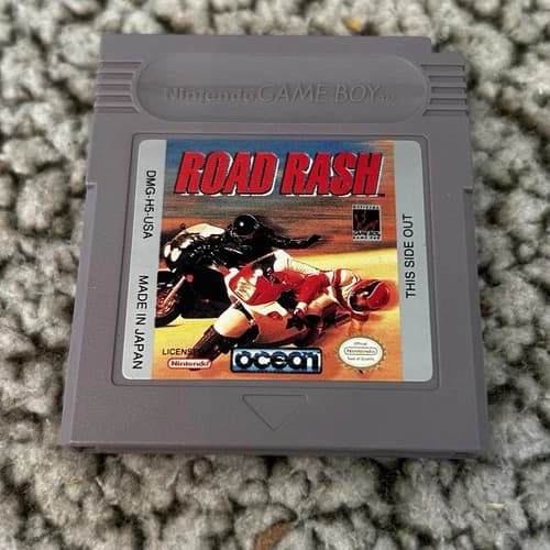Road Rash (Nintendo Gameboy, 1994) Cartridge Only - Tested