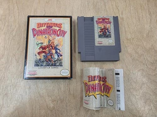 Defenders of Dynatron City Complete Nintendo NES Good Condition Fast Shipping