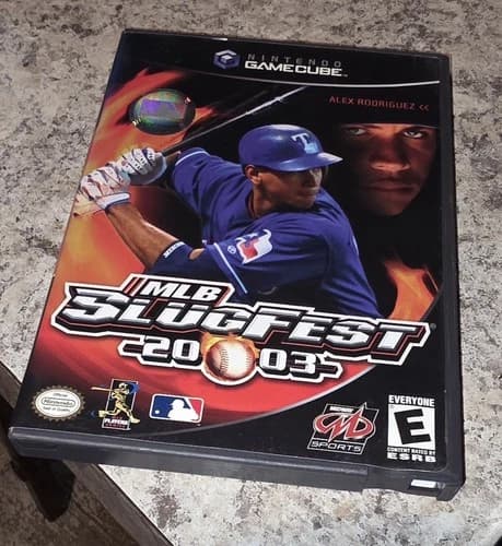 MLB Slugfest 2003 Nintendo GameCube Complete CIB Tested