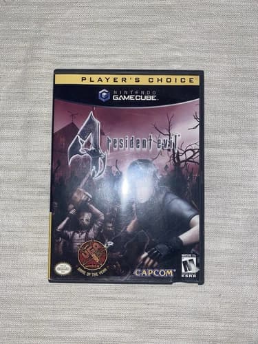 Resident Evil 4 Nintendo GameCube 2005 Dis