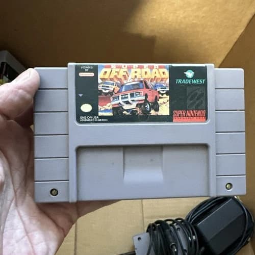 Super Off Road (Super Nintendo SNES, Vintage Video game)