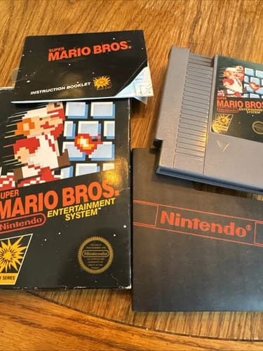 Super Mario Bros. (Nintendo NES, 1985) Complete CIB