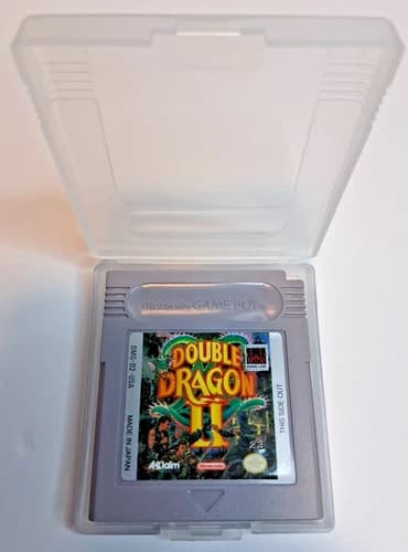 Double Dragon II Nintendo Game Boy Authentic Original Game Cartridge Tested