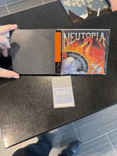 Turbografx 16 Turbo Grafx 16 Game Neutopia Complete in Case Manual