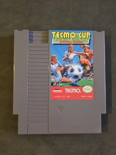 Tecmo Cup Soccer Game - Nintendo NES Captain Tsubasa