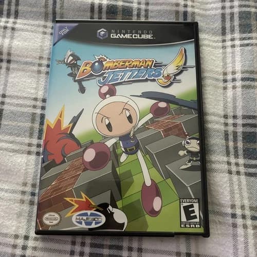 Bomberman Jetters (Nintendo GameCube, 2004) Complete With Manual