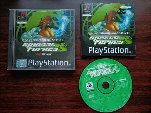 Mortal Kombat Special Forces PS1 Sony Playstation 1