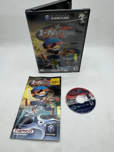 Namco I-Ninja Nintendo GameCube Complete With Manual