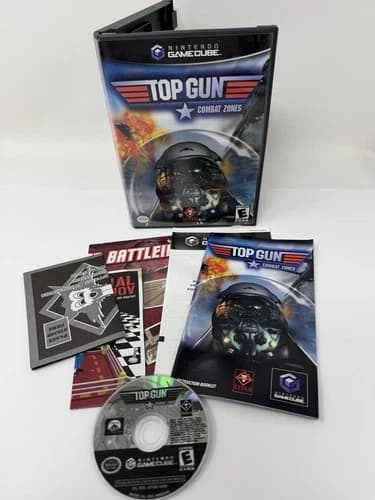 Top Gun Combat Zones (Nintendo GameCube 2001) Fully Complete CIB Tested