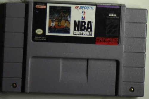 NBA Showdown - Super Nintendo (SNES) ***SEE PICTURES*** - Tested