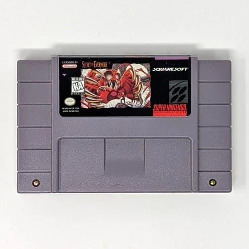 Secret of Evermore (SNES Super Nintendo) Cartridge