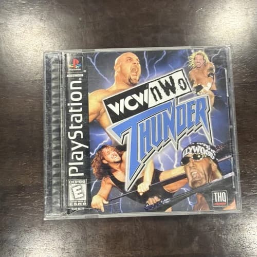 WCW/nWo Thunder (PlayStation 1 PS1) CIB COMPLETE