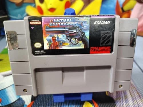 Lethal Enforcers (Super Nintendo Entertainment System, 1994) Game Cartridge Only