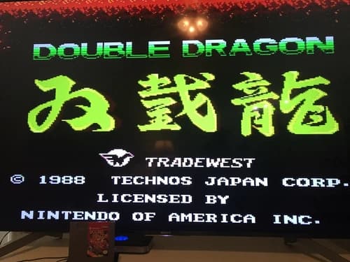 Double Dragon NES (Nintendo Entertainment System, 1988)