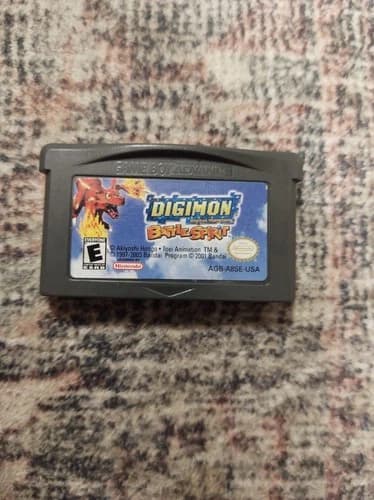 Digimon Battle Spirit Gameboy Advance GBA Authentic Cleaned and Tested