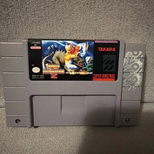 King of the Monsters 2 (Super Nintendo, 1994) tested authentic