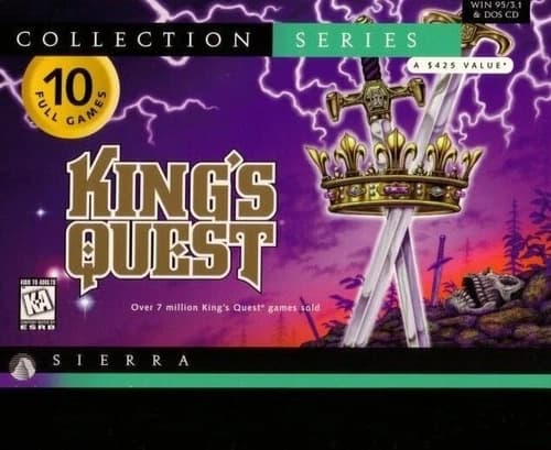 KING'S QUEST 1 2 3 4 5 6 7 I II III IV V VI VII 1Clk Win 10 8 7 Vista XP Install