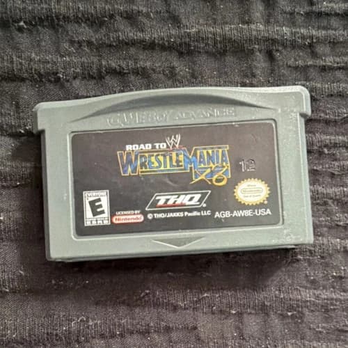 WWE Road to WrestleMania X8 THQ Nintendo Game Boy Advance GBA E NTSC-U/C