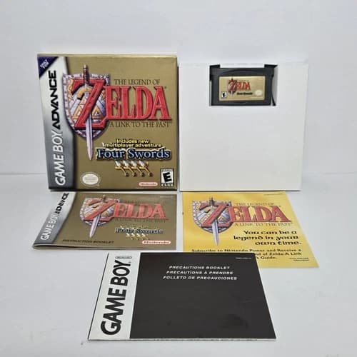 Legend of Zelda: A Link to the Past CIB GBA (Nintendo Game Boy Advance, 2002)