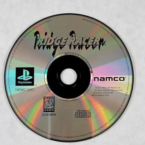 Ridge Racer [Greatest Hits] - Loose Sony PS1 Playstation 1 Disc