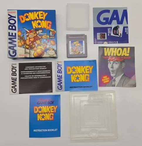 Donkey Kong (Nintendo Game Boy) CIB ALL INSERTS