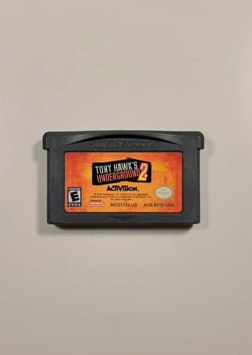 Tony Hawk's Underground 2 Nintendo Gameboy Advance (GBA) Game - Tested UNTRACKED