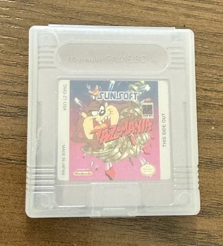 Taz-Mania (Nintendo Gameboy, 1992) Tested And Works